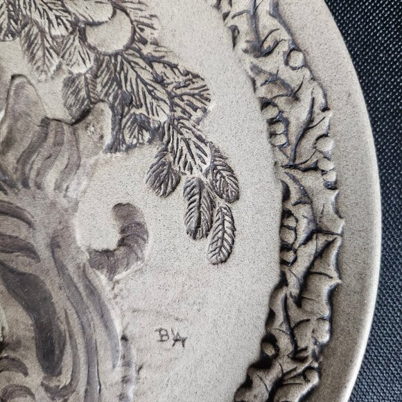 1978 Santa's Helpers Cats First Christmas Collector Plate Poole Pottery England - Picture 5 of 10